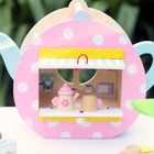 Wooden Teapot Spotted Cafe Playset