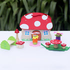 Fairy Mushroom House Wooden Playset